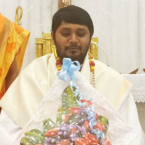 Farewell to Rev. Fr. Immanuel, our Asst. Parish Priest